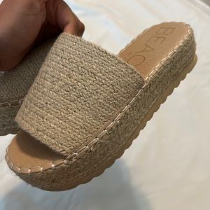 BEACH platform sandals